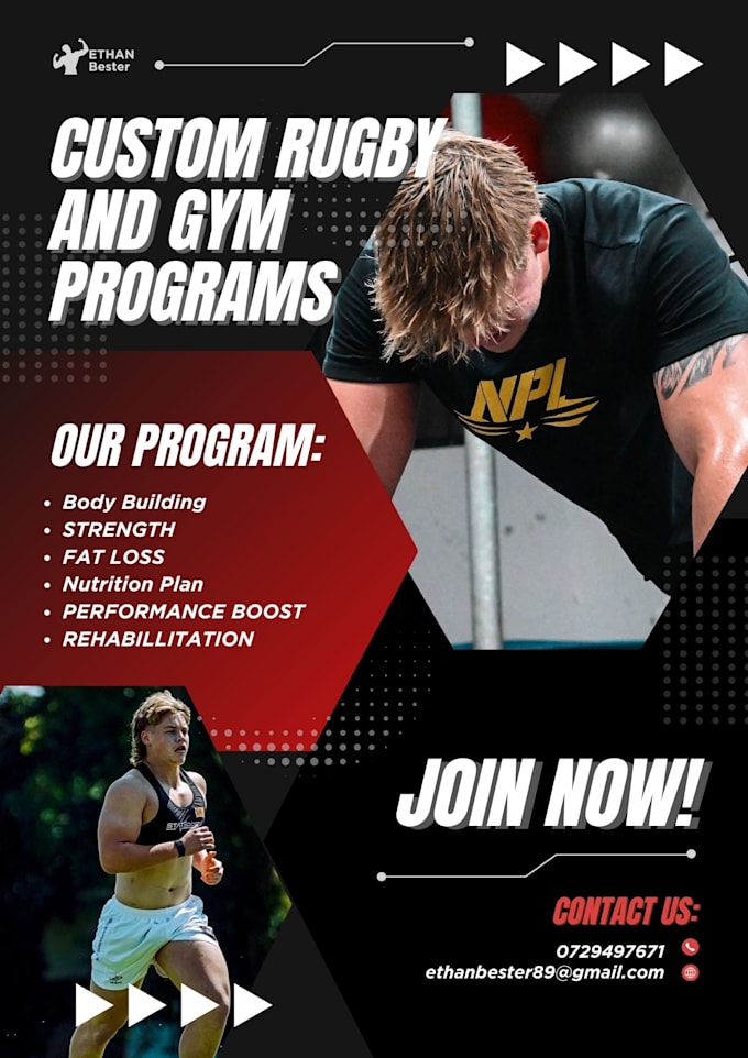 design custom training programs to reach your goals