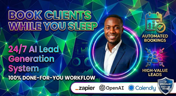 build an ai lead generation system to book clients automatically