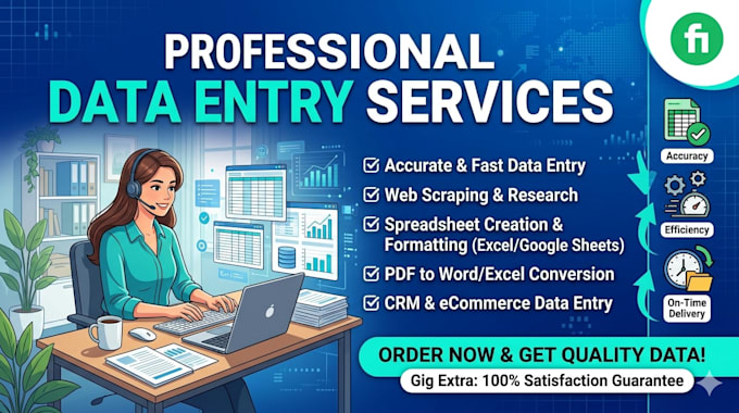 do accurate medical data entry emr data entry and excel work
