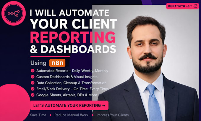 automate your client reporting and dashboards using n8n
