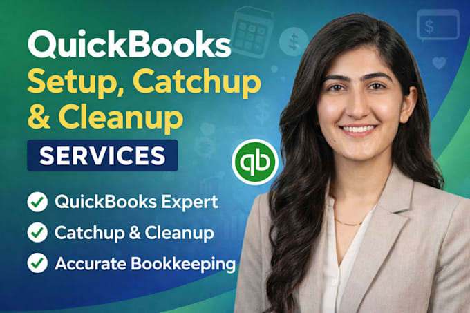 do quickbooks setup catchup cleanup services