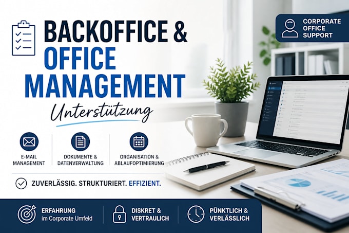corporate backoffice und office management