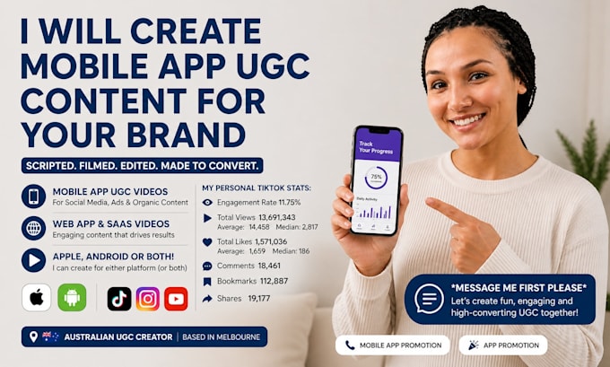 create moble app ugc content for your brand