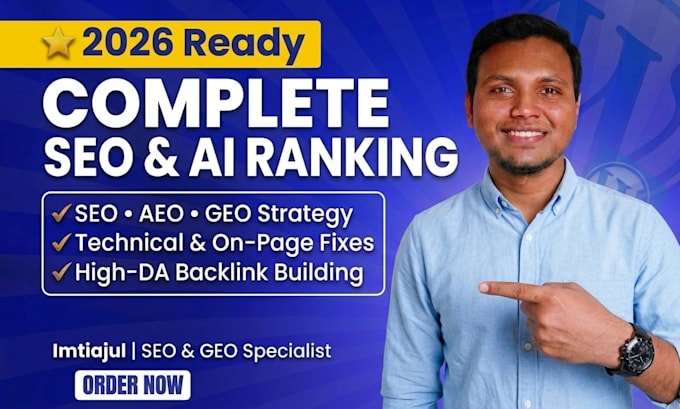 do complete monthly local SEO, GEO and aeo optimization
