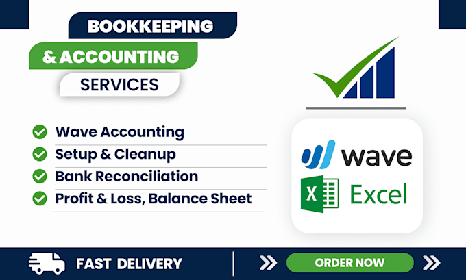 do bookkeeping in wave software with setup and cleanup