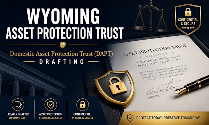 draft a wyoming domestic asset protection trust document