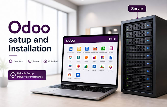 install and setup odoo on your server vps or cloud