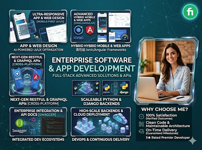 develop hybrid mobile application and website
