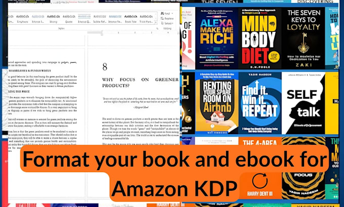 Design your book cover, interior layout, and children book for kdp ...