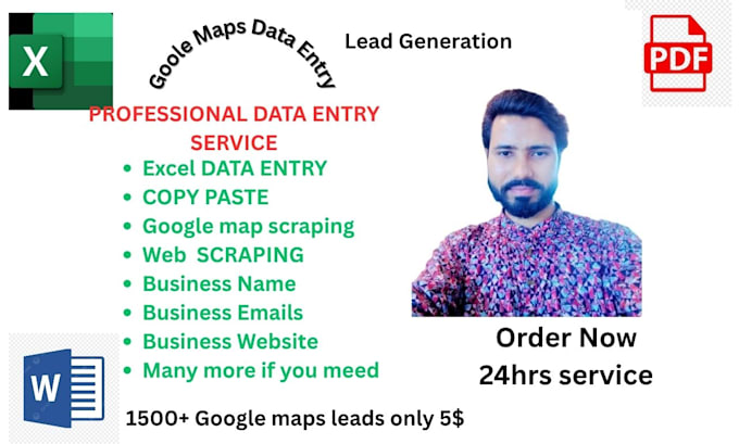 scraping data from google maps yellow pages and website