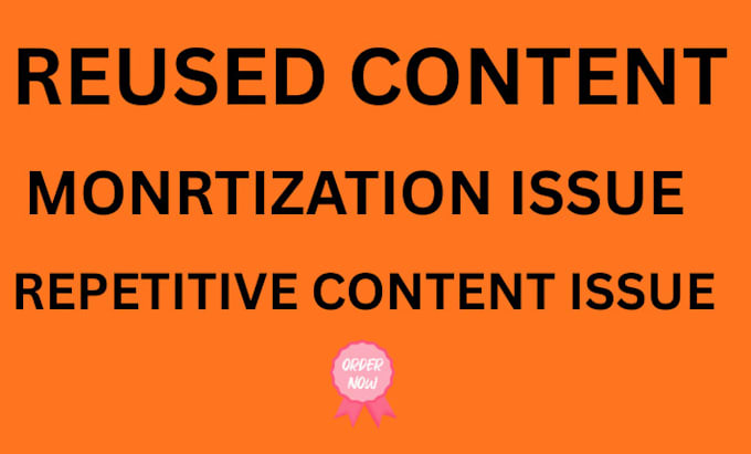 fix reused content issue for youtube channel monetization