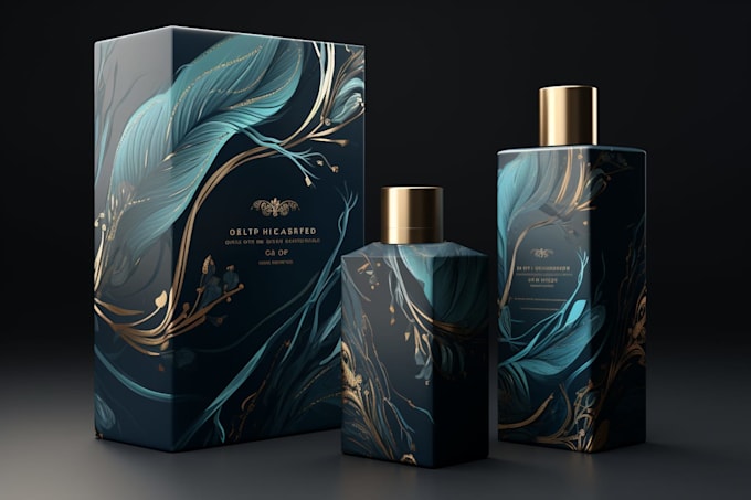 design premium product packaging, bottle, box