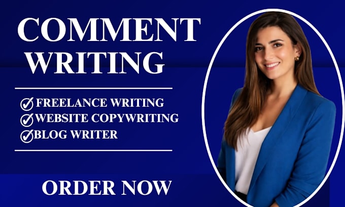 write seo blog post website copywriting and comment writing