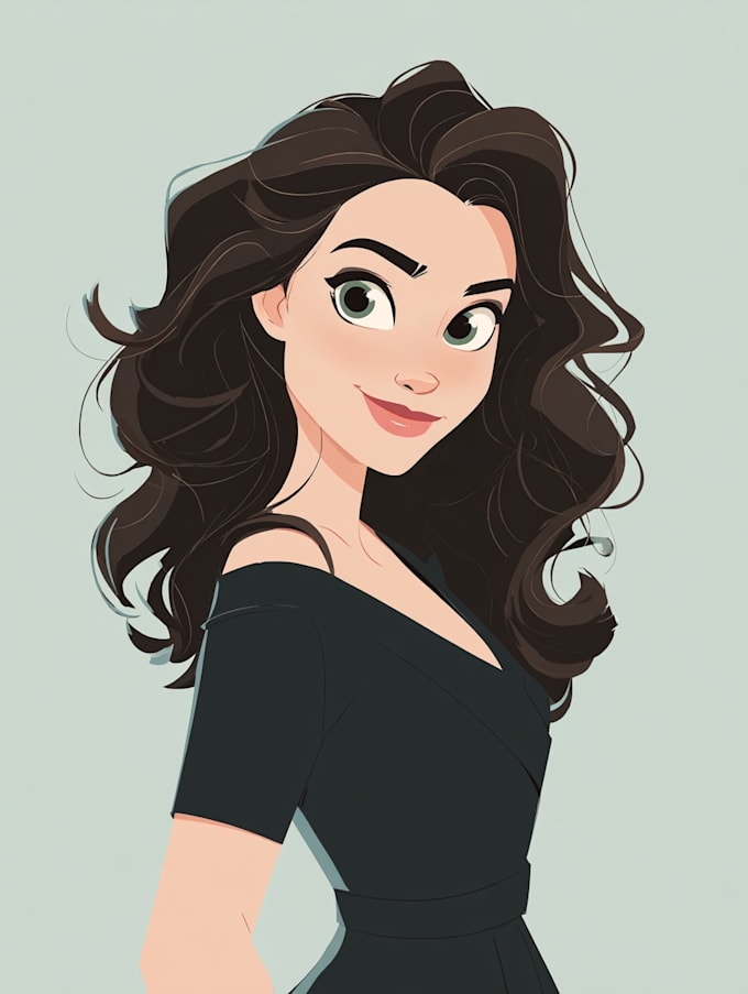 make an cartoon into disney cartoon portrait
