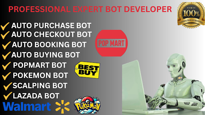 do auto purchase bot, auto checkout bot, pokemon bot, lazada bot, scalping bot