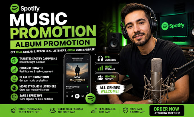 do spotify album promo spotify music promotion