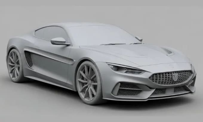 create photorealistic 3d car modeling and vehicle rendering