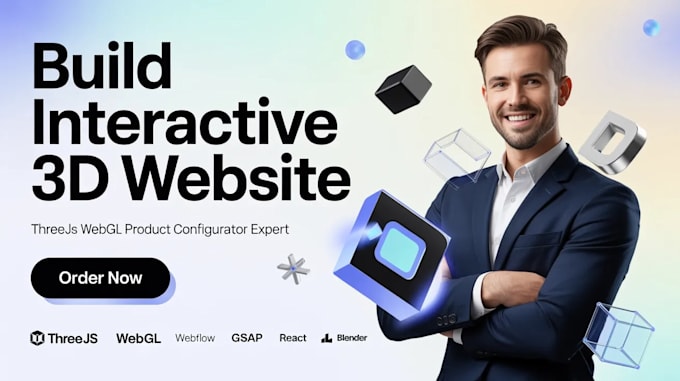 build interactive 3d website threejs webgl webflow product configurator