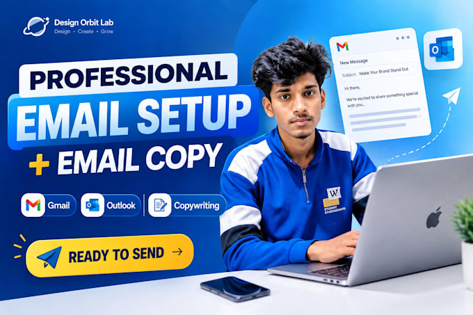create professional email addresses and compose engaging email content