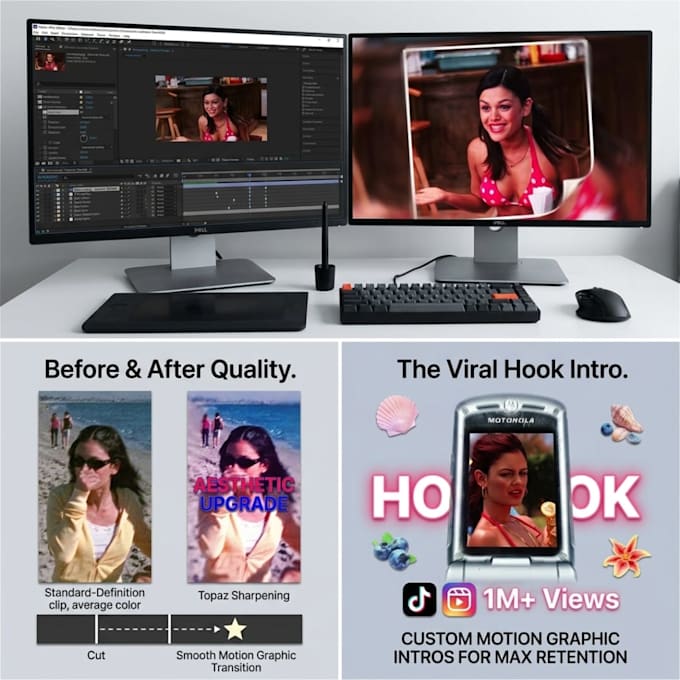 make a pro tiktok fan edit on after effects