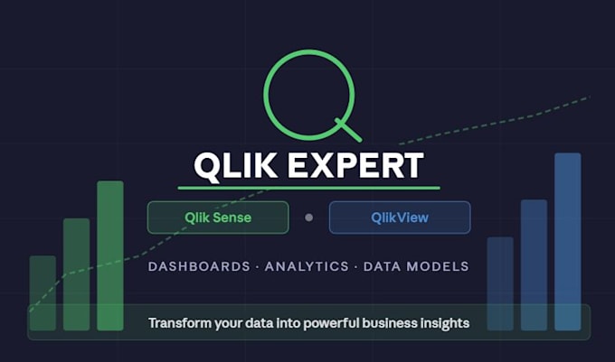 develop interactive qlik sense apps and dashboards