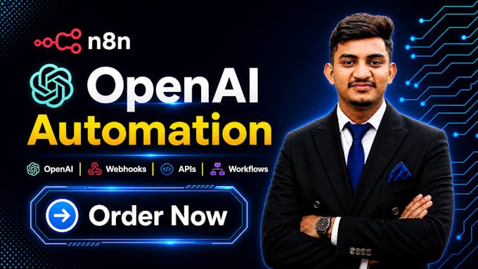 build n8n openai automation workflows for your business
