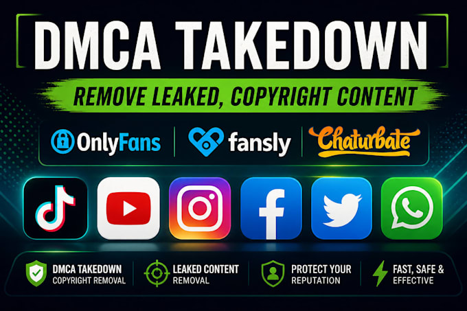 remove and delete stolen content, mass reporting for ig, whatsapp, instagram, fb