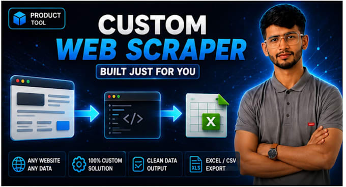 create a custom web scraper with python