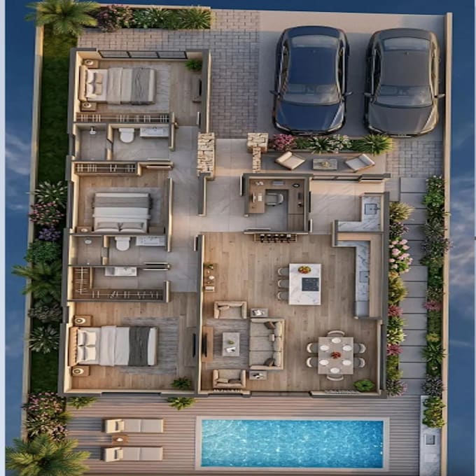 Do 3d autocad modeling and photorealistic rendering by Edisonose | Fiverr