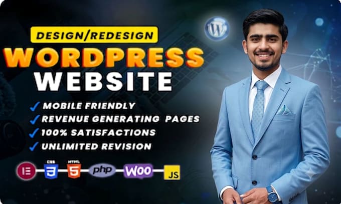 build a modern wordpress website with ai features