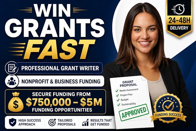 write winning grant proposal fast grant writing and application