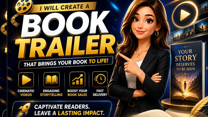 create dynamic book trailer