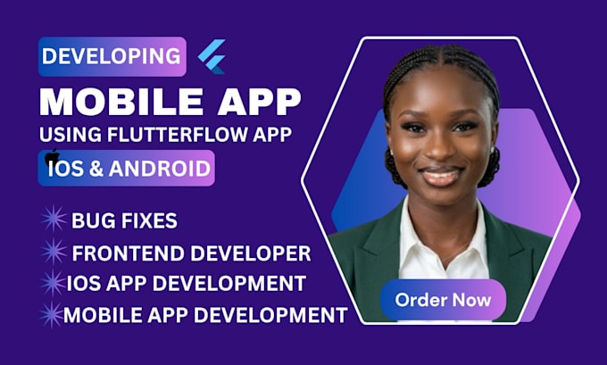 build flutterflow mobile app with firebase no code app development
