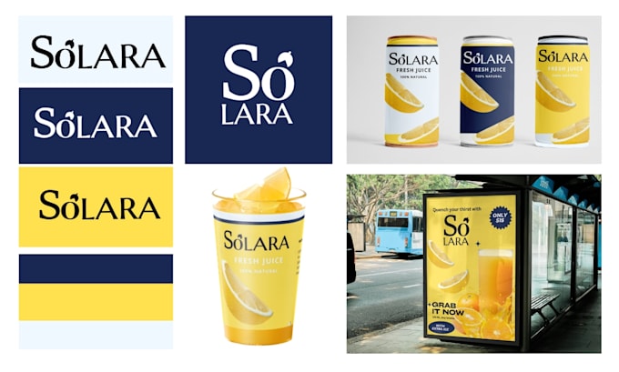 design a high end brand identity and logo