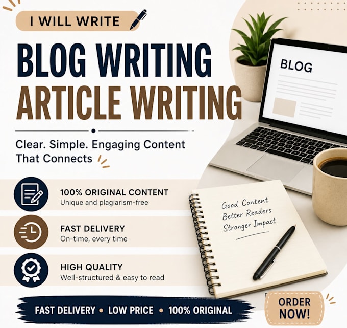 write clear and engaging blog articles and content