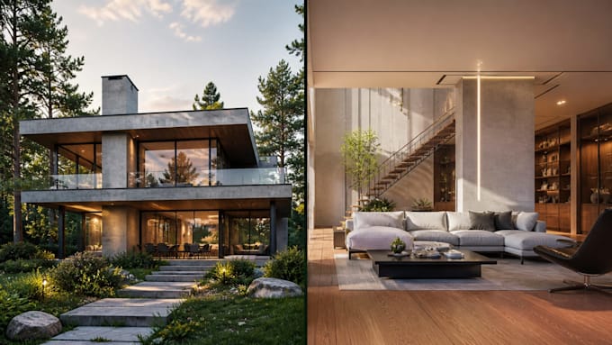 create premium 3d walkthroughs for homes and architectural projects