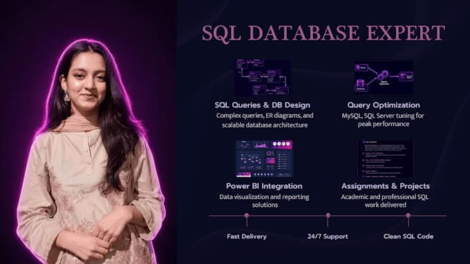 design your sql database with er diagrams and queries