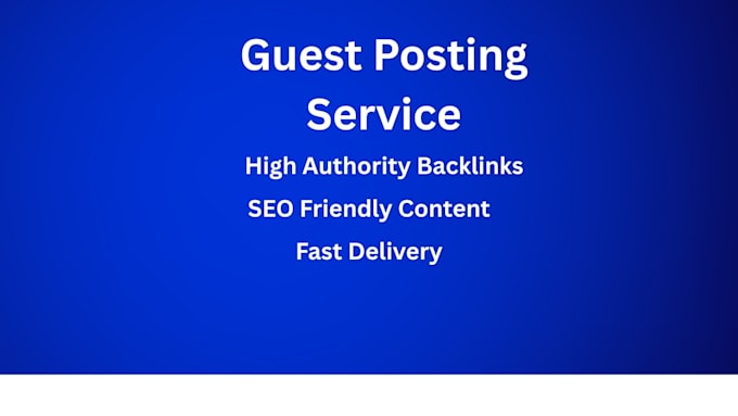 do guest posting on high authority websites