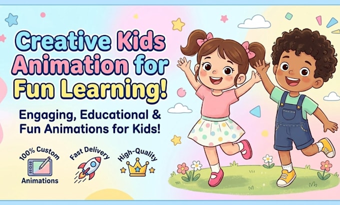 create kids animation 2d animations for kids, nursery rhymes