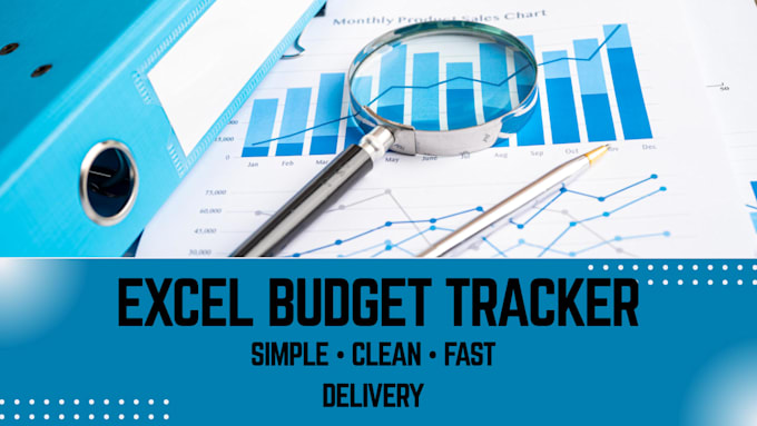 create a custom excel budget tracker or finance spreadsheet