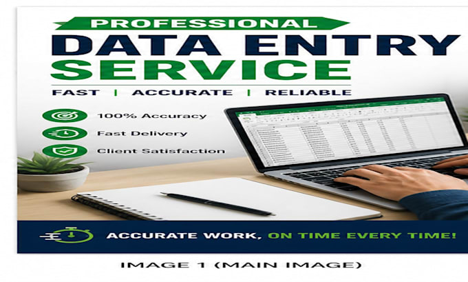 professional and accurate data entry, excel work, copy paste typing and web re 1