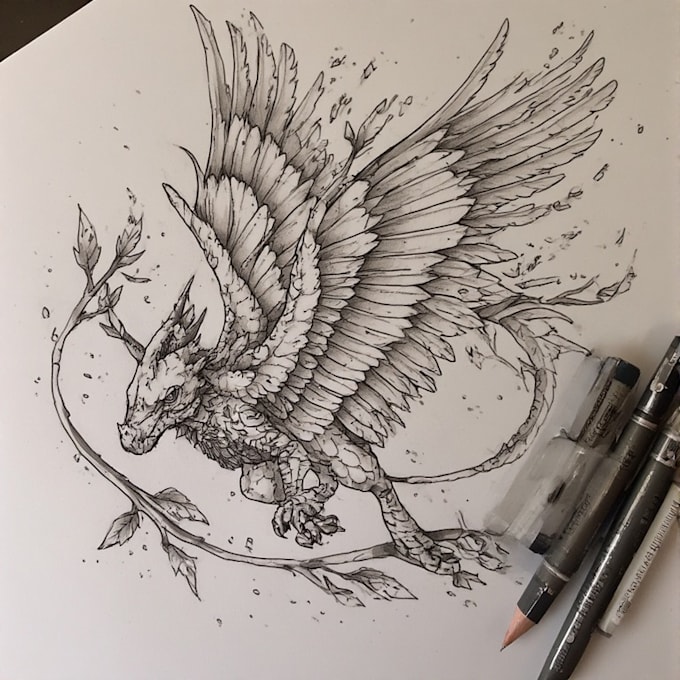 design professional creative tattoo design