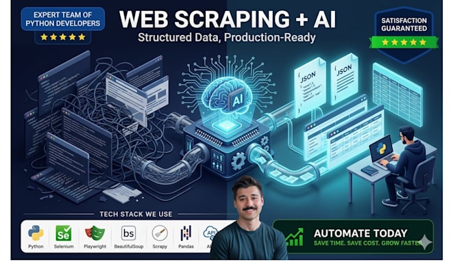 build ai agents web scraping bots and data extraction pipelines in python