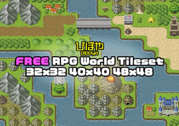 do pixel art tileset 2d sprite sheet game pixel background topdown pixel tilemap
