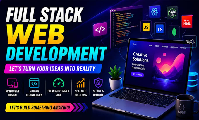 do full stack web development for you as a software engineer