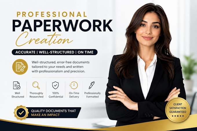 professionally create accurate paperwork and documents fast