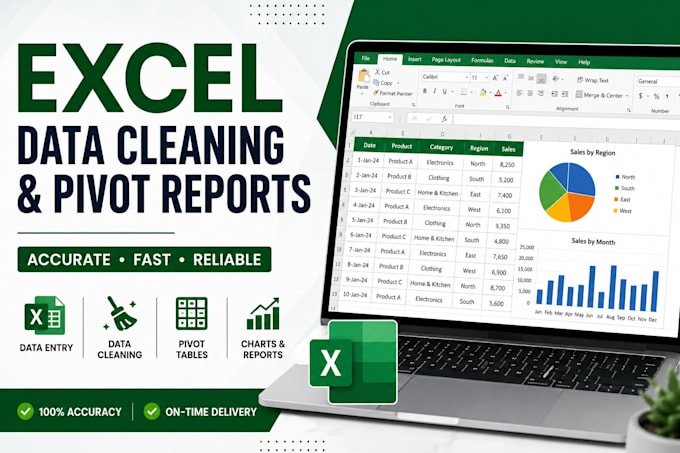 create excel reports and pivot tables