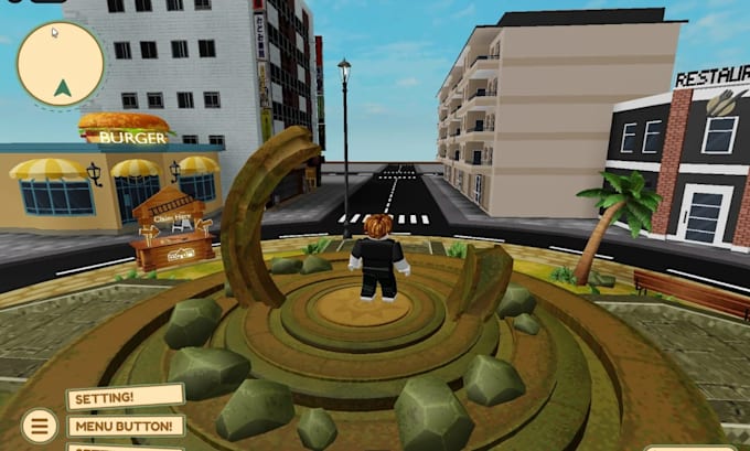 develop full roblox game with lua scripting, map design, model in roblox studio
