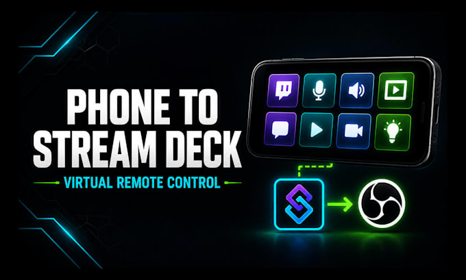 turn your phone or tablet into a stream deck