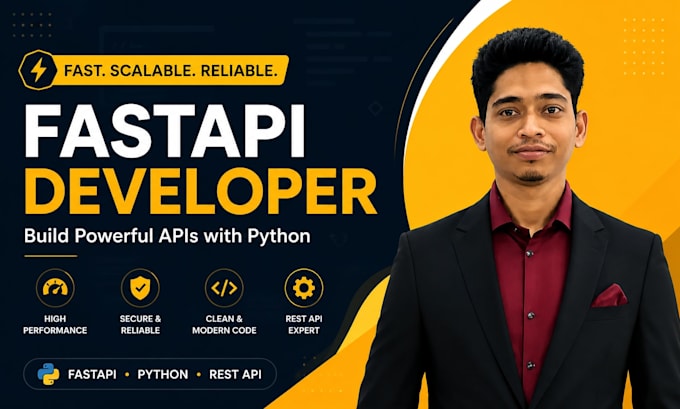 build a scalable and secure fastapi backend with python